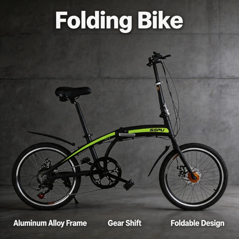20 Inch Folding Bike - Lightwe - Commuter Biking review and price