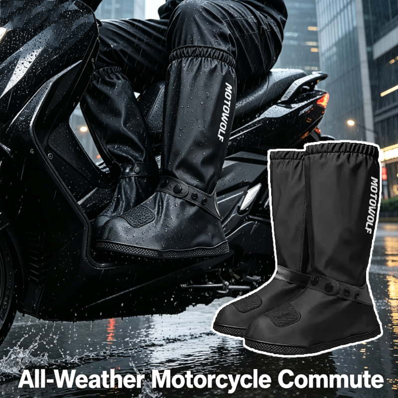 Outdoor commuting Tube Rain Sh - Cycling Commute Shoes review and price