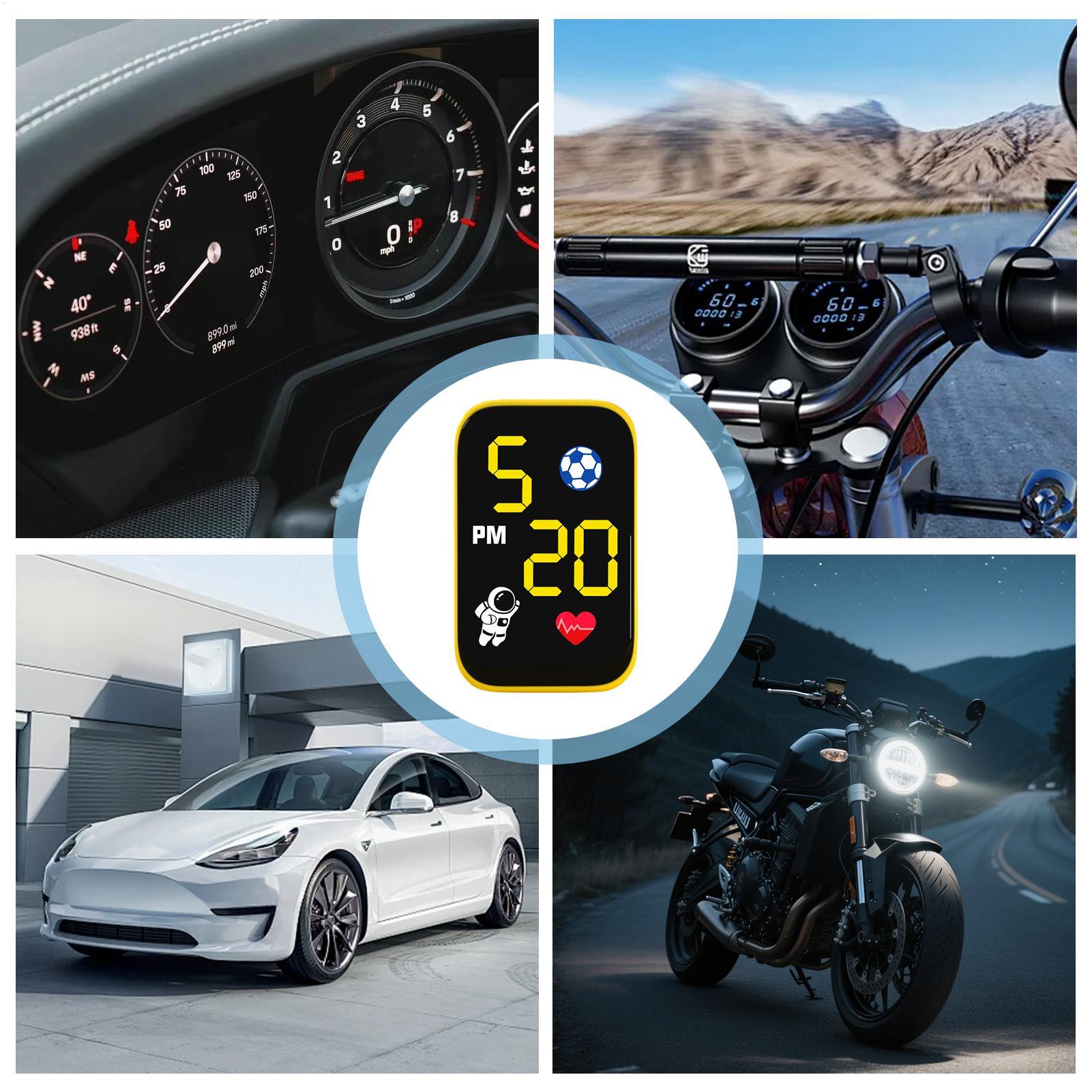 Mini Motorcycle Clock Waterpro - Cycling In City review and price