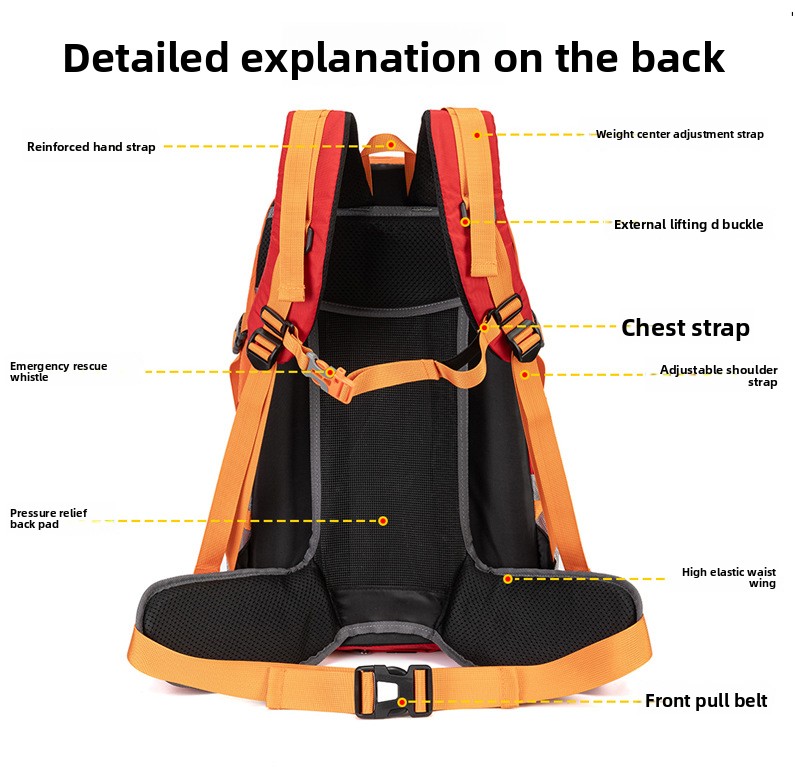 40L Waterproof Hiking Backpack - Cycling Commuter Backpack review and price