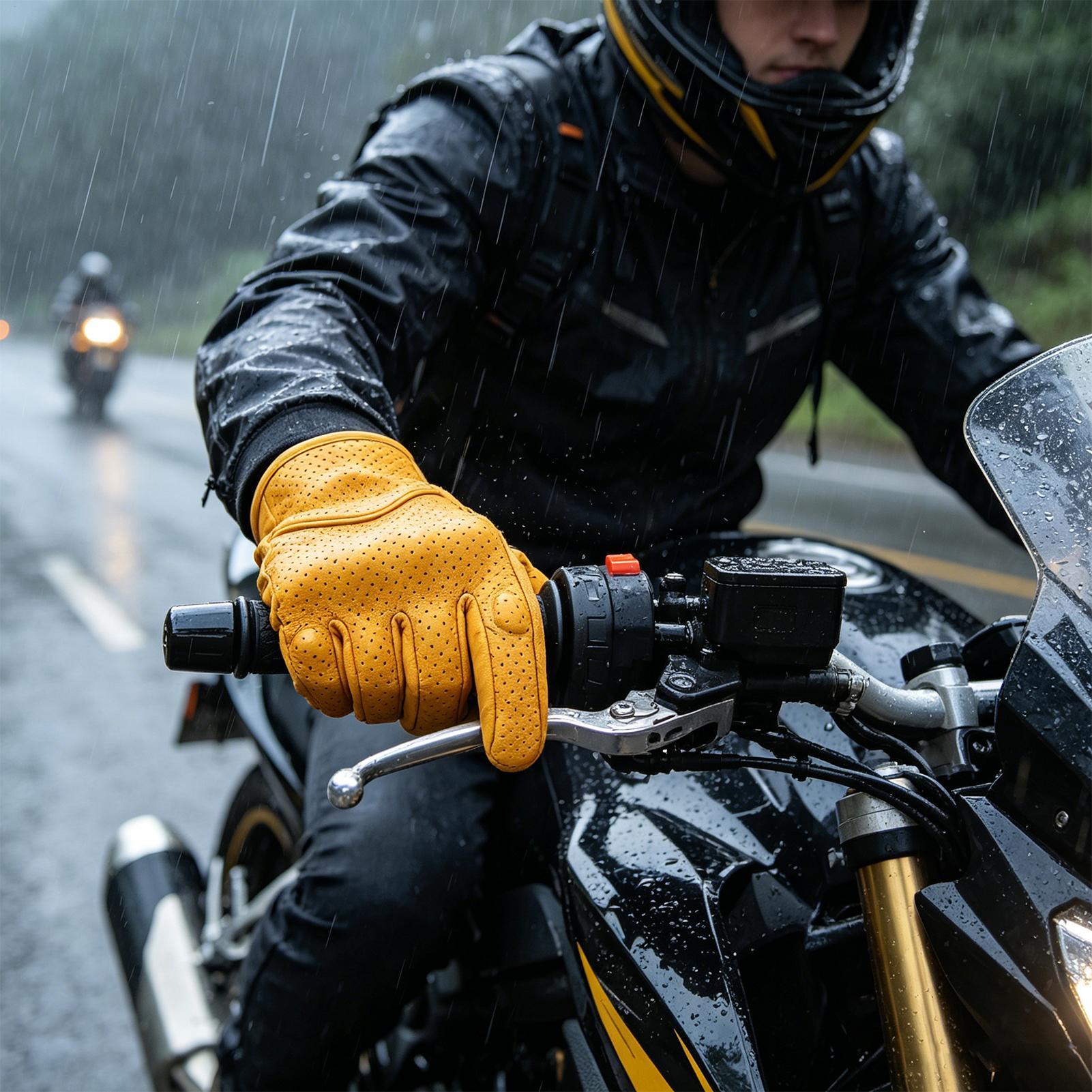 Motorcycle Retro Gloves Breath - Cycling In City review and price