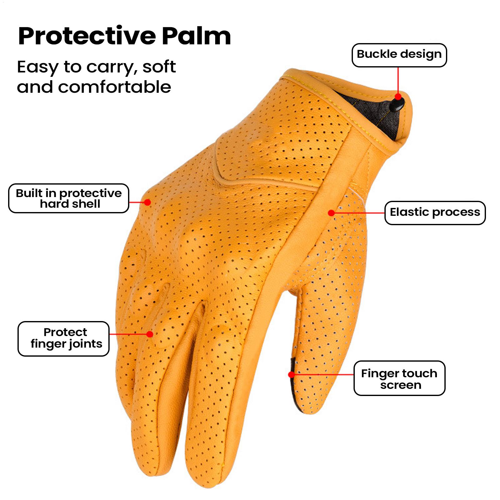 Motorcycle Retro Gloves Breath - Cycling In City review and price