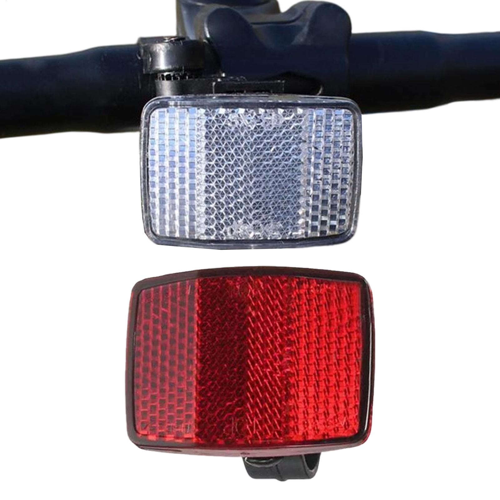 2 Pcs Bike Front Rear Reflecto - Cycling Commute Gear review and price