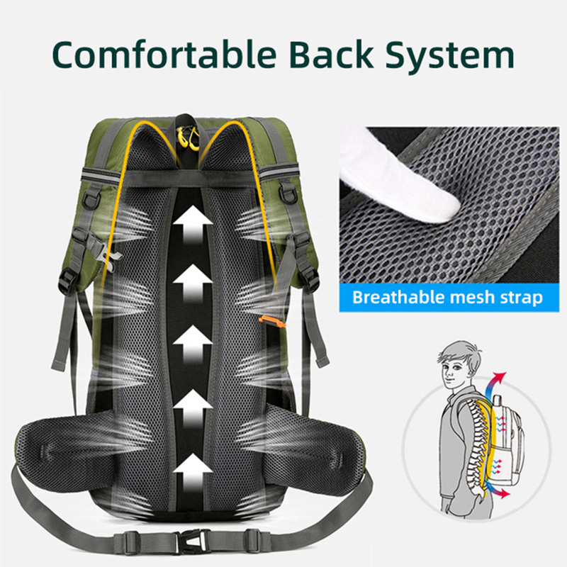 50L Travel Backpack Camping Me - Cycling Commuter Backpack review and price