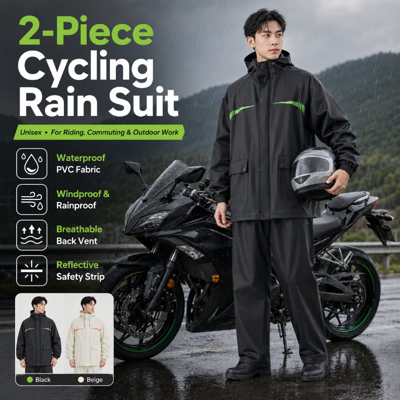 Unisex 2-Piece Waterproof Cycl - Cycling Commute Pants review and price